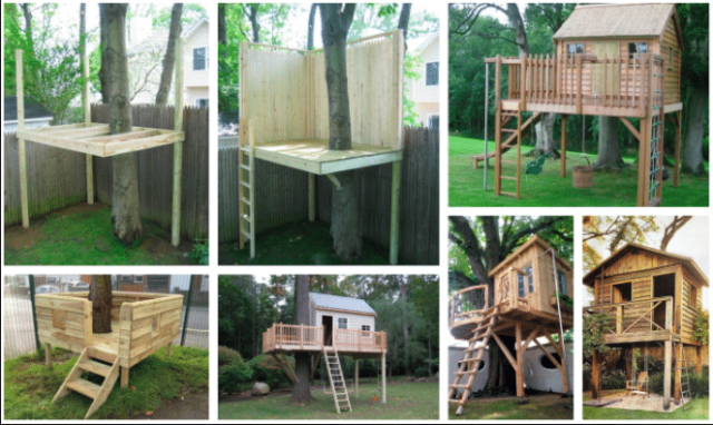 25+ inspirací na stromové domky: Udělejte na jaře svým dětem radost!