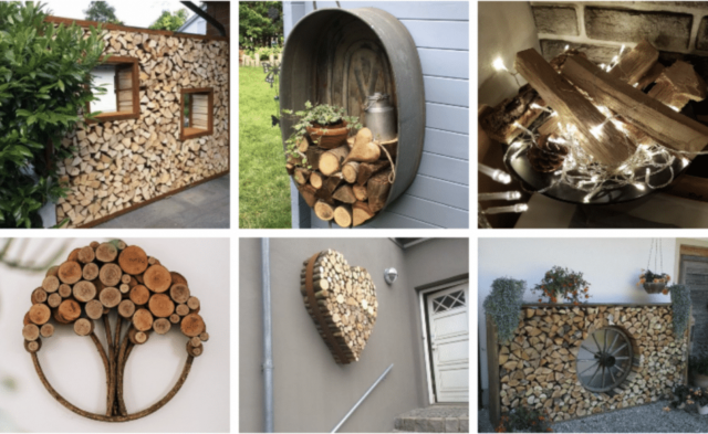 25+ skvělých dekorací z obyčejného nasekaného dříví – Prima inspirace