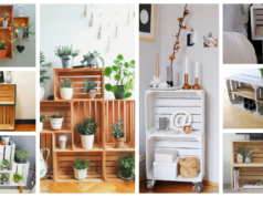 Stačí Vám jen několik dřevěných bedýnek: Inspirace do interiéru domácnosti
