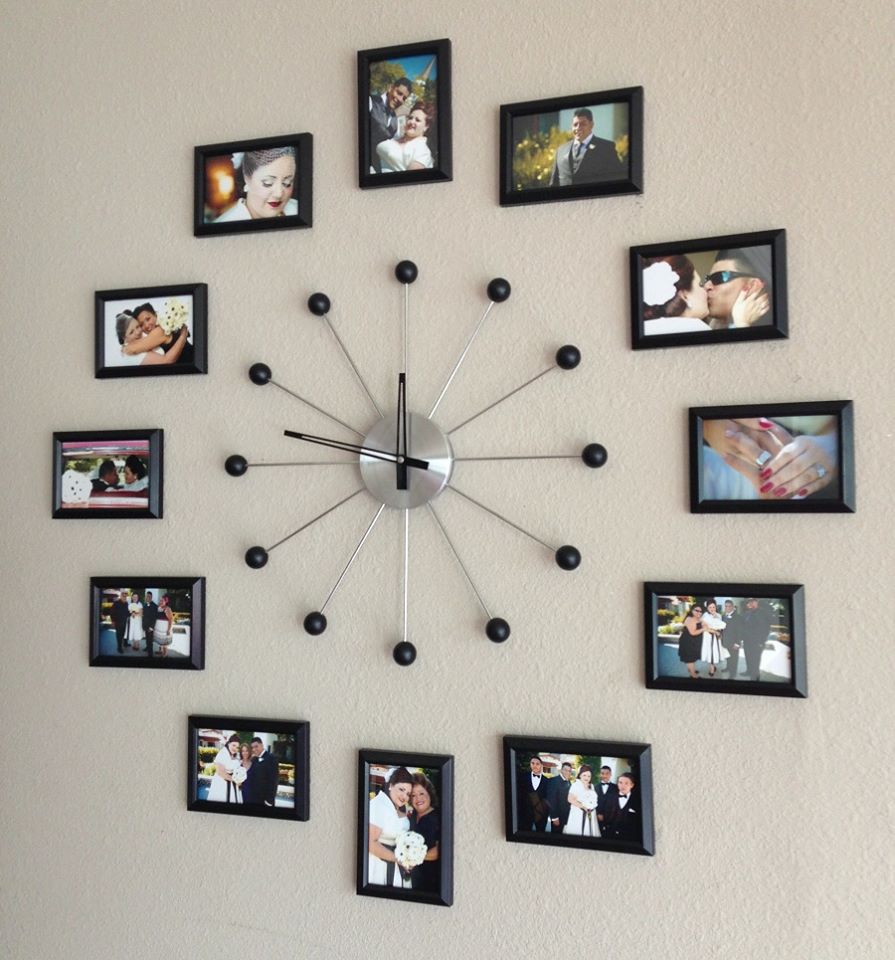 Krásné nápady na to, jak rozvrhnout rodinné fotografie na stěně