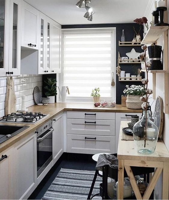 25+ inspirací na krásné kuchyně v malém prostoru: Stačila by Vám?