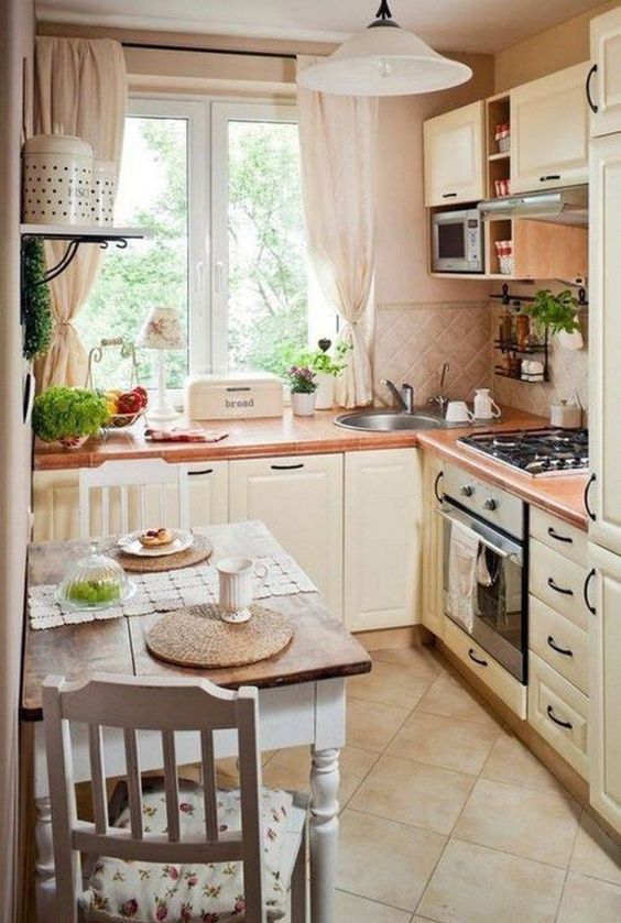 25+ inspirací na krásné kuchyně v malém prostoru: Stačila by Vám?