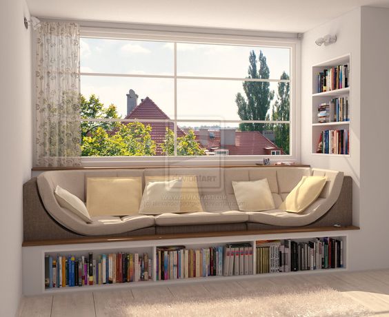 Vytvořte si pod oknem úžasné místo pro relax: Inspirace do domácnosti