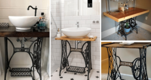 Dejte opět život starému šicímu stroji: 20+ skvělých nápadů a inspirací! Dekorace ze šicího stroje