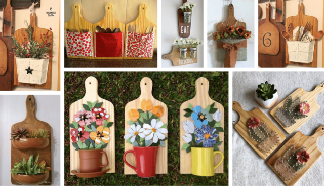 Zkrášlete si svou domácnost pomocí obyčejného kuchyňského prkénka: Inspirujte se!