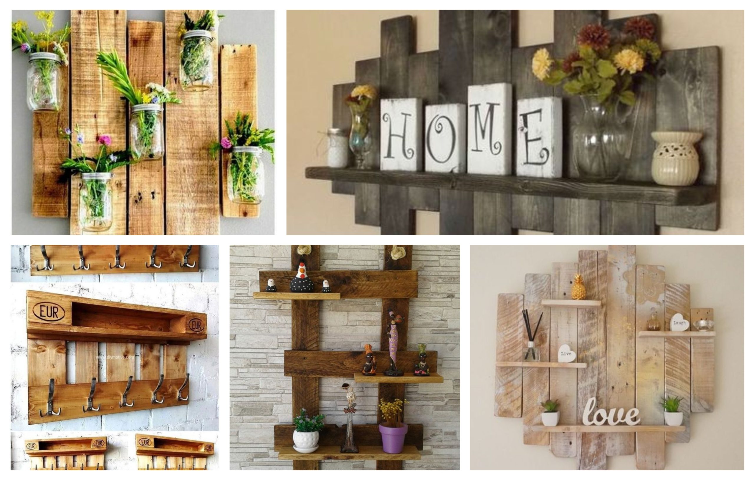 25+ úžasných nástěnných inspirací: Využijte přebytečné palety a latě 25+ překrásných, nástěnných inspirací: Využijte přebytečné palety a latě!