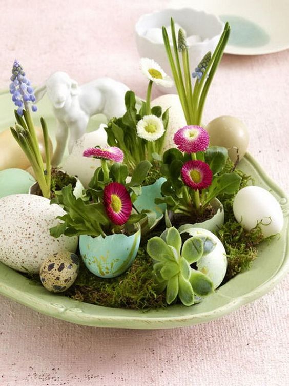 Vyměňte letos ubrus za krásnou přírodní dekoraci na jarní měsíce