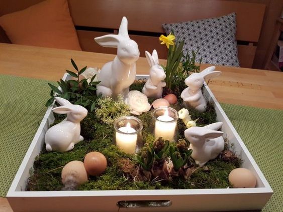 Letos nechte ubrus ve skříni: 30+ krásných přírodních dekorací na Váš jarní stůl!