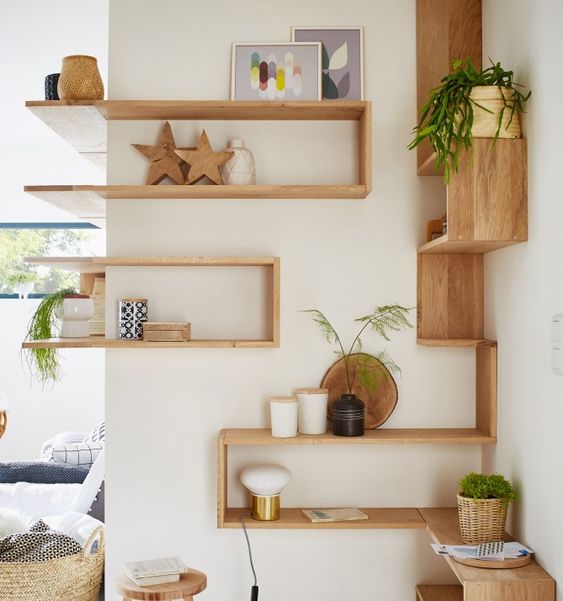 25+ úžasných nápadů na dřevěné poličky do domácnosti – Pusťte se do tvoření