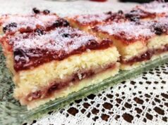 Recept na kokosové řezy s marmeládou - Prima inspirace