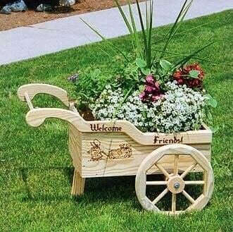 Skvělá inspirace na pojízdné zahradní květináče, které si sami můžete vyrobit!