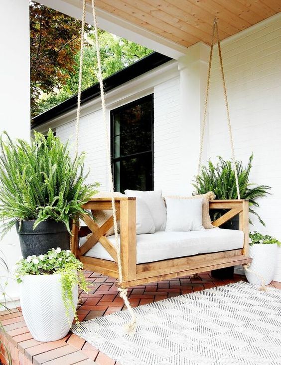 20+ krásných inspirací na houpačku pro vaší terasu či verandu – Prima inspirace