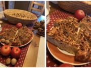 Recept na jablečný koláč s vlašskými ořechy