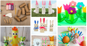 Tvoření pro děti: Využijte ruličky od toaletního papíru a vytvořte z nich krásné dekorace