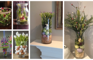Neutrácejte za drahé jarní dekorace – Ozdoby stačí vložit do skleněné nádoby
