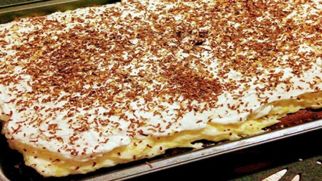 Recept na smetanový dezert s vanilkovým krémem