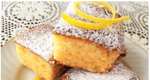 Připravte si tento dezert ke kávě – úžasné citrónové řezy se zázvorem Recept na citrónové řezy se zázvorem