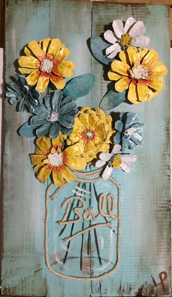 Využijte obyčejné šišky k vytvoření krásných jarních dekorací – Inspirace