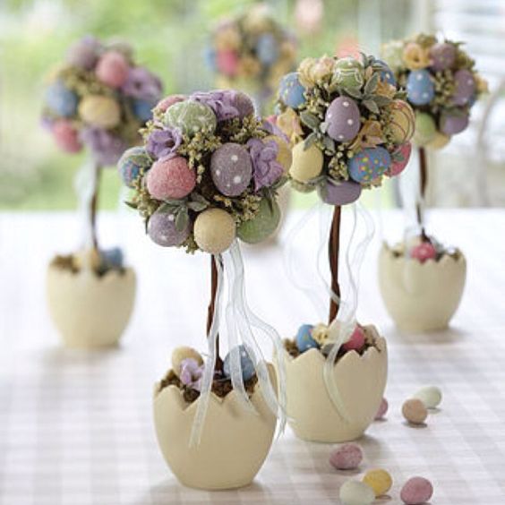 Stáčí Vám polystyrénovou koule a jarní ozdoby – Krásné a jednoduché jarní dekorace