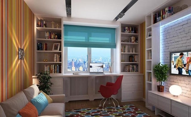 Skvělé nápady na využití prostoru kolem oken – 25+ inspirací