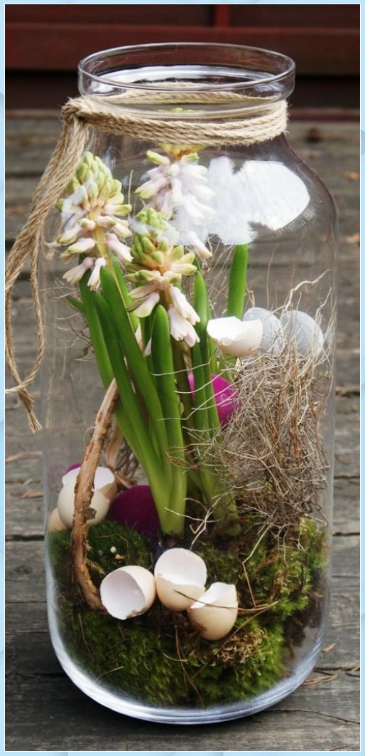 Inspirace pro všechny nadšence do jarního tvoření: Krásné velikonoční dekorace ve skle!