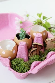 Inspirace na velikonoční tvoření – Využijte staré plato od vajec!