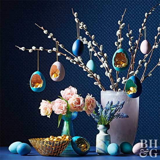 Využijte obyčejné vaječné skořápky k výrobě velikonoční dekorace – Inspirujte se!