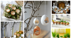 Překrásné jarní dekorace vytvořené ze skořápek od vajec: 25+ inspirací, které Vás budou těšit