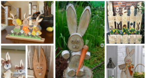 Dekorace vytvořené ze dřeva: 25+ úžasných nápadů na jarní měsíce