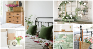 Vytvořte si jarní atmosféru: krásné jarní dekorace do ložnice