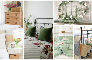 Vytvořte si jarní atmosféru: krásné jarní dekorace do ložnice