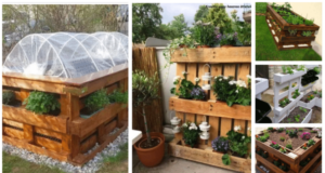 Inspirace na výtvory z palet do zahrady, na které stačí několik palet