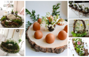 25+ nápadů na přírodní dekorace na sváteční stůl místo ubrusu