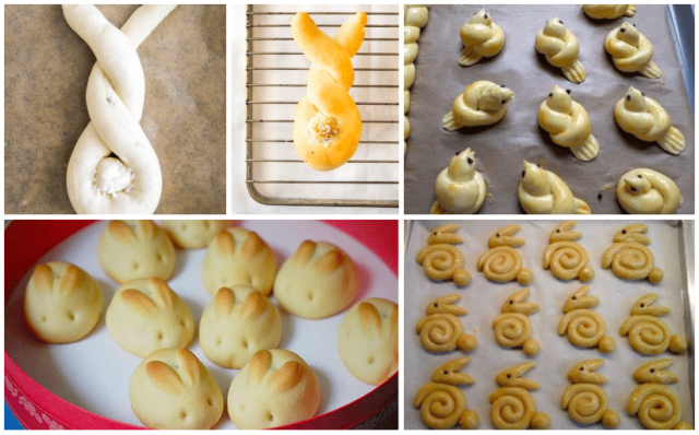 Inspirace na velikonoční pečivo z univerzálního těsta