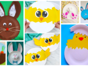 Tvoření pro děti z papírových talířů: 30+ inspirací na jarní měsíce