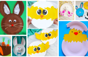 Tvoření pro děti z papírových talířů: 30+ inspirací na jarní měsíce