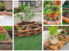 Vylepšete si svou zahradu a dvůr dekoracemi z cihel: 25+ inspirací