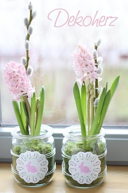 Využijte obyčejnou sklenici k vytvoření krásné jarní dekorace – 25+ prima nápadů!