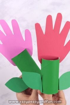 Vytvořte si s dětmi krásné jarní květiny pomocí barevného papíru: 25+ nápadů na tvoření