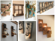 25+ nástěnných dekorací z odpadového dřeva - Prima inspirace