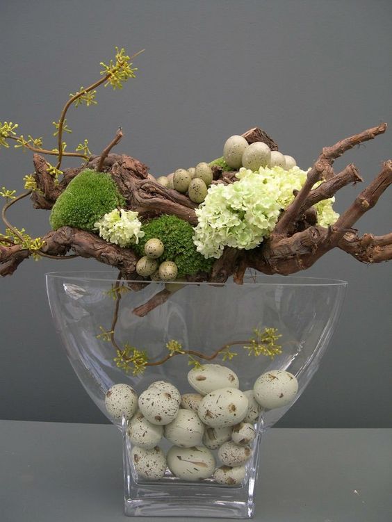 Neutrácejte za drahé dekorace z umělé hmoty: Z přírodního materiálu vytvoříte překrásné dekorace na velikonoce!
