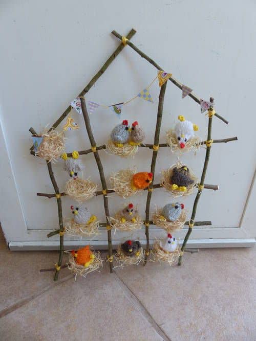 Tvoření pro děti: Potřebujete jen proutky a větvičky – vytvořte si krásné jarní dekorace s dětmi!