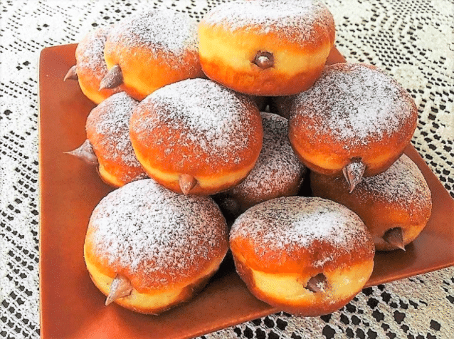 Recept na fantastické domácí koblížky plněné nutellou