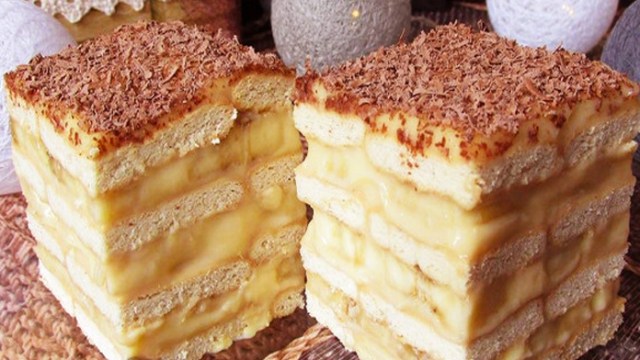 Recept na fantastické nepečené banánové řezy