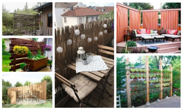 20+ inspirací, které Vám ukážou, jak vyřešit soukromí na balkoně a terase