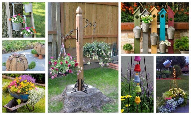 Kreativní nápady na překrásné dekorace do každé zahrady