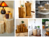 Proměňte obyčejný dřevěný špalík v krásnou dekoraci do interiéru