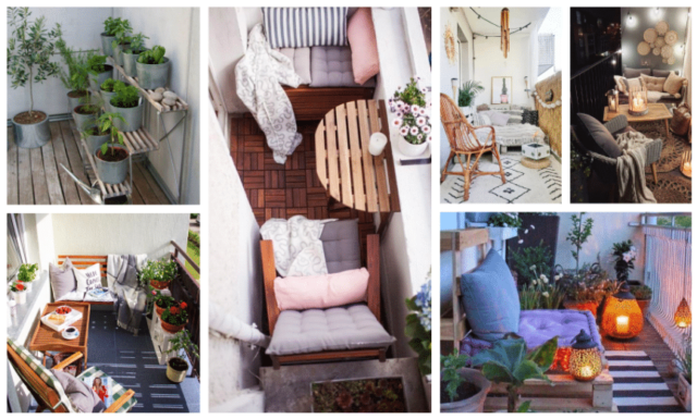 25+ úžasných nápadů na balkón