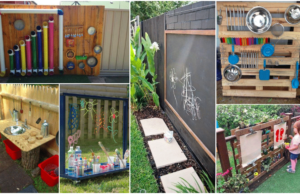 Letní inspirace na zahradní herní stěny a kreativní koutky pro děti!