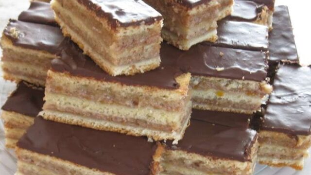 Recept na řezy s jablky